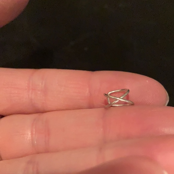 Silver Ear Cuff - Picture 2 of 7